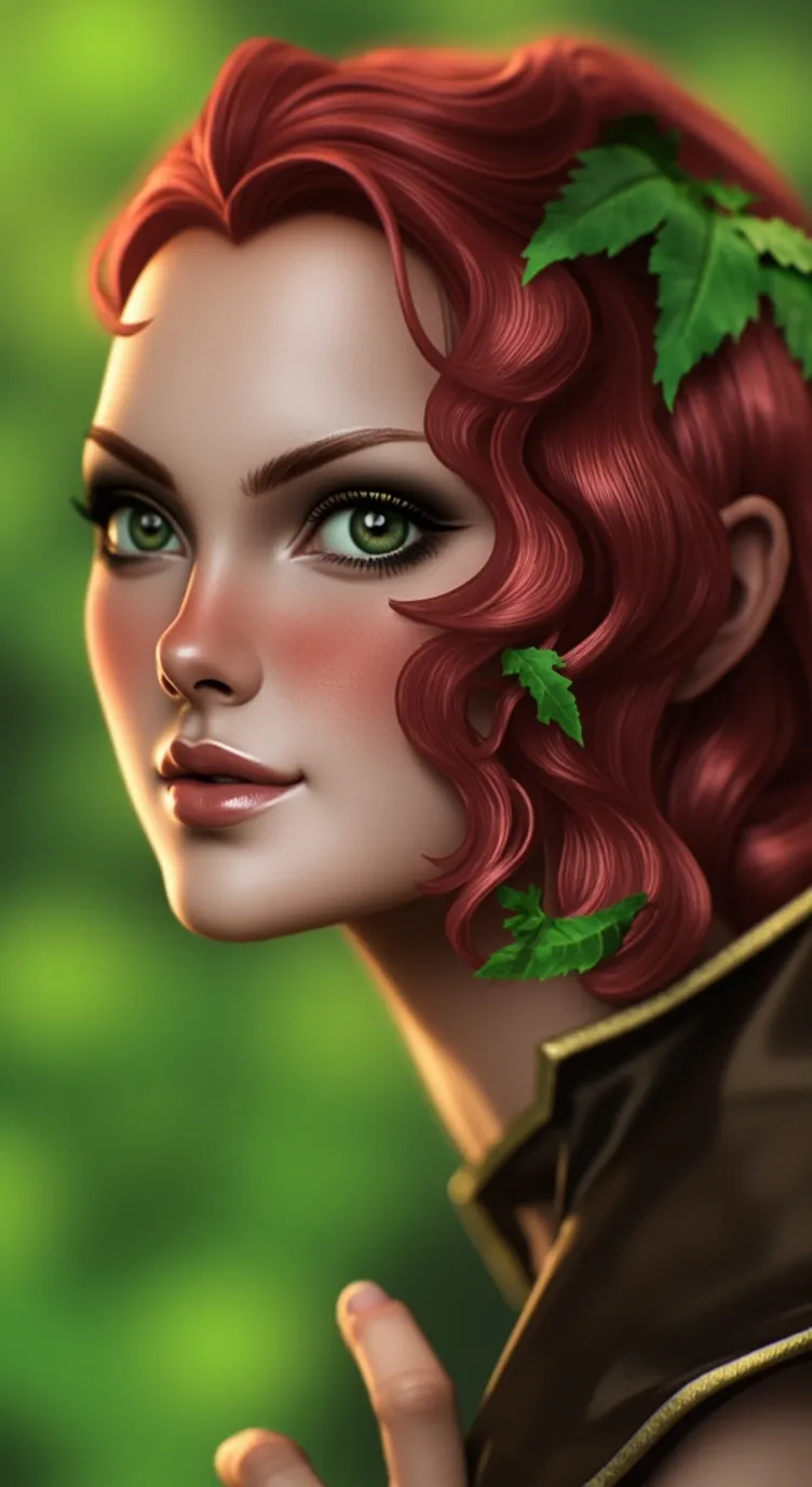 ai character: Ariel  background