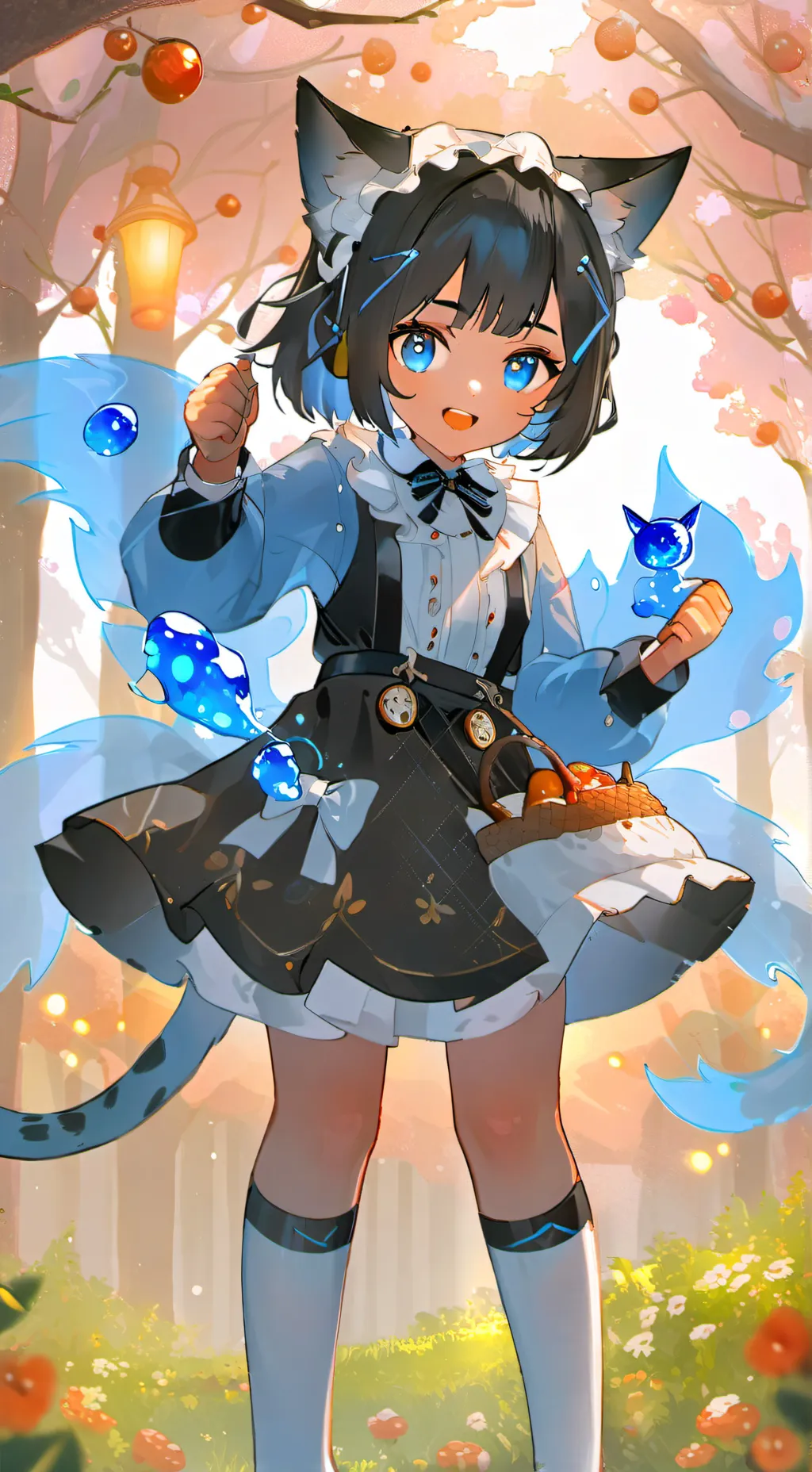 ai character: Bluebell the Dalmatian Spirit background