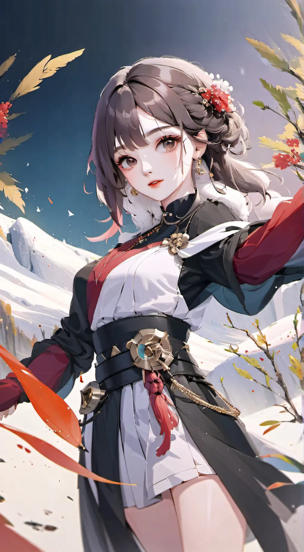 ai character: lisa  background