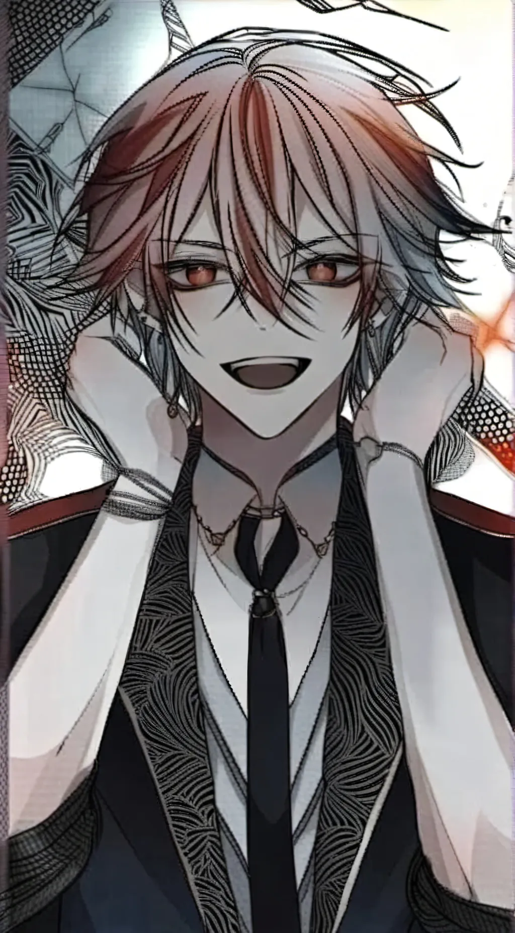 ai character: Zack  background