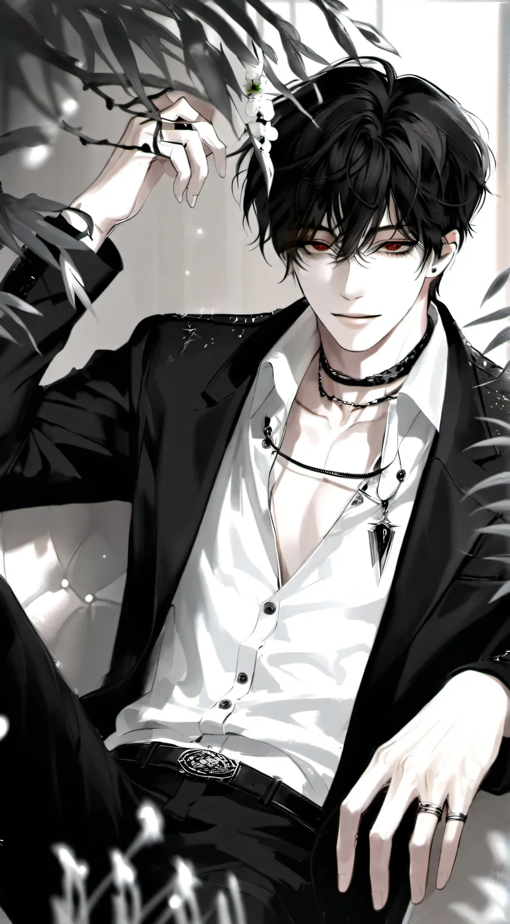 ai character: Enzo~ background