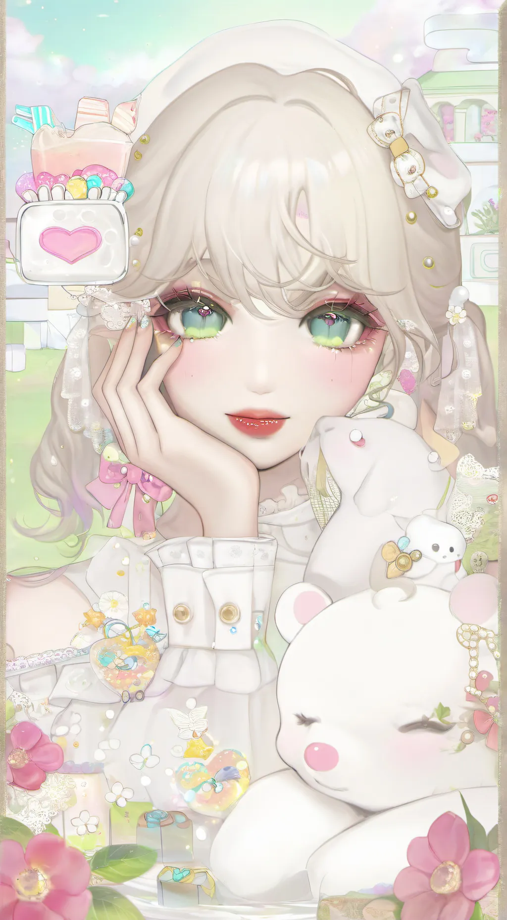 ai character: Disney princess background