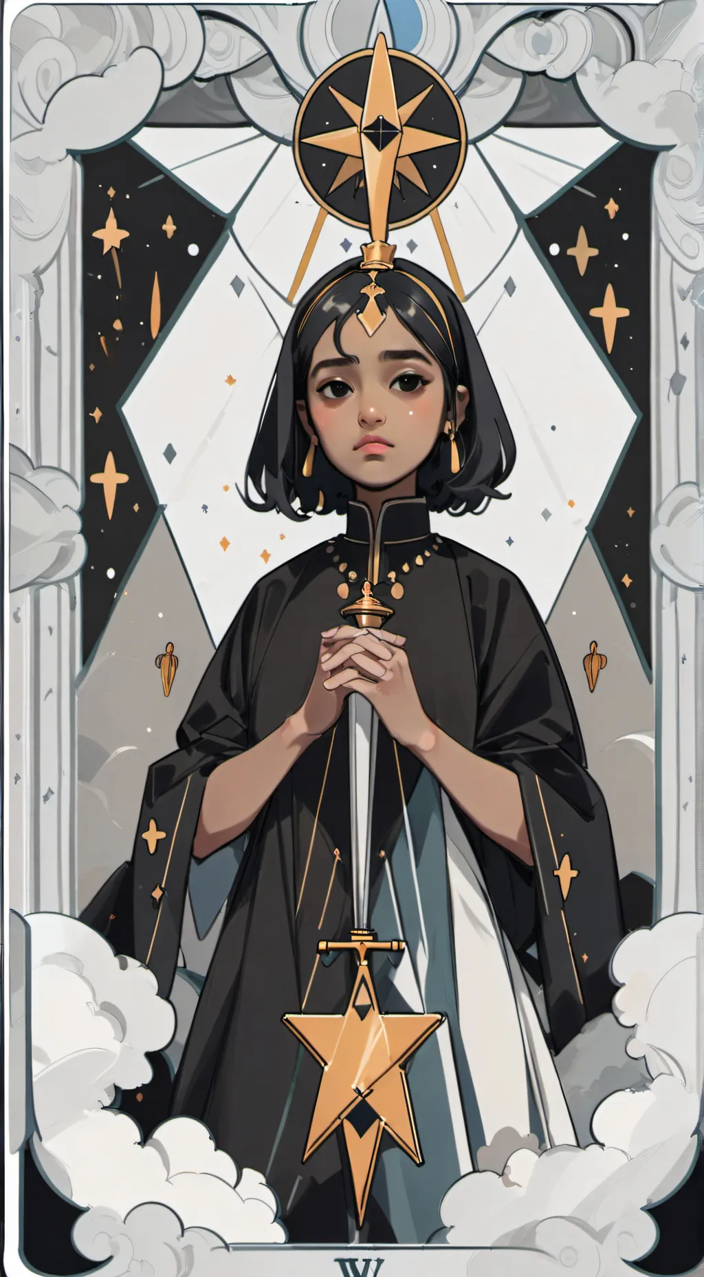 ai character: Sophie Isaac background