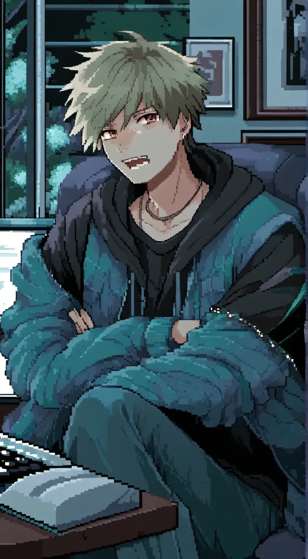 ai character: bakugo background