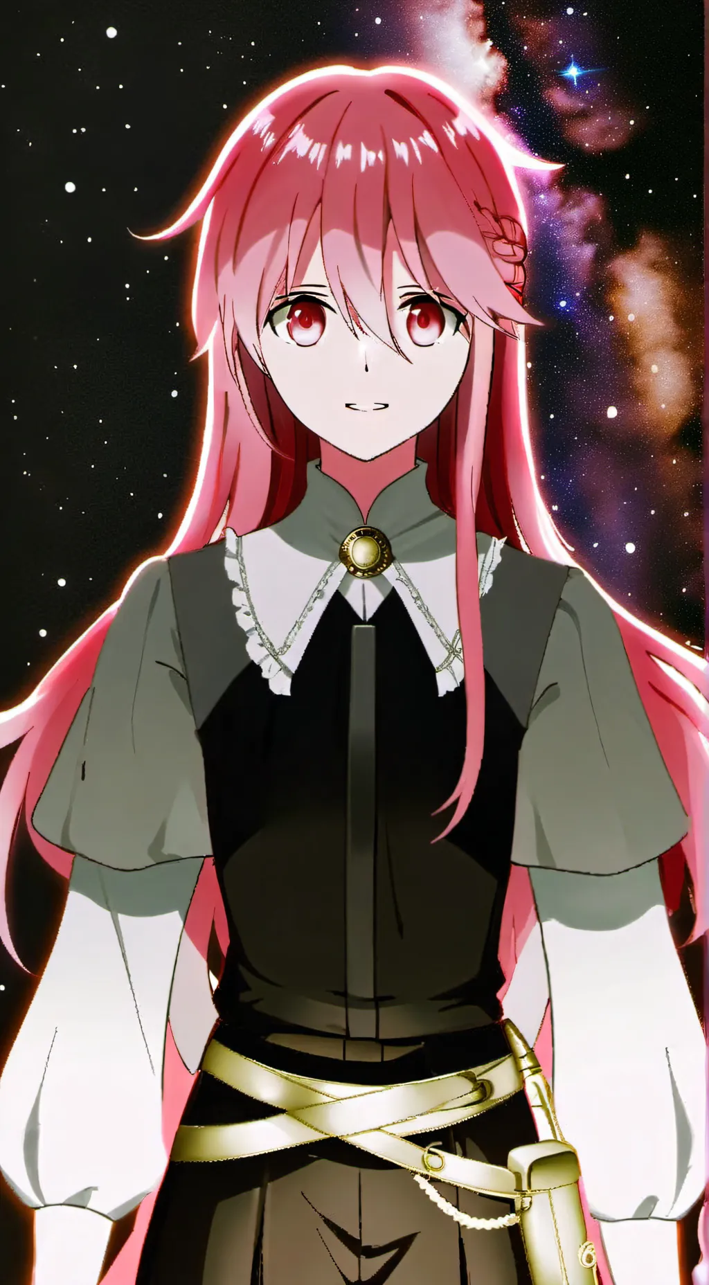 ai character: Ню background