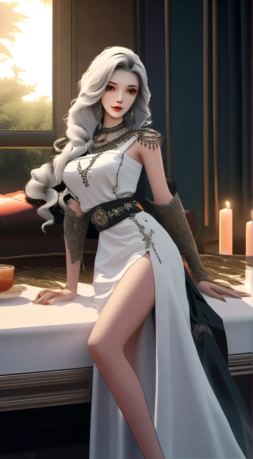 ai character: Вероника background