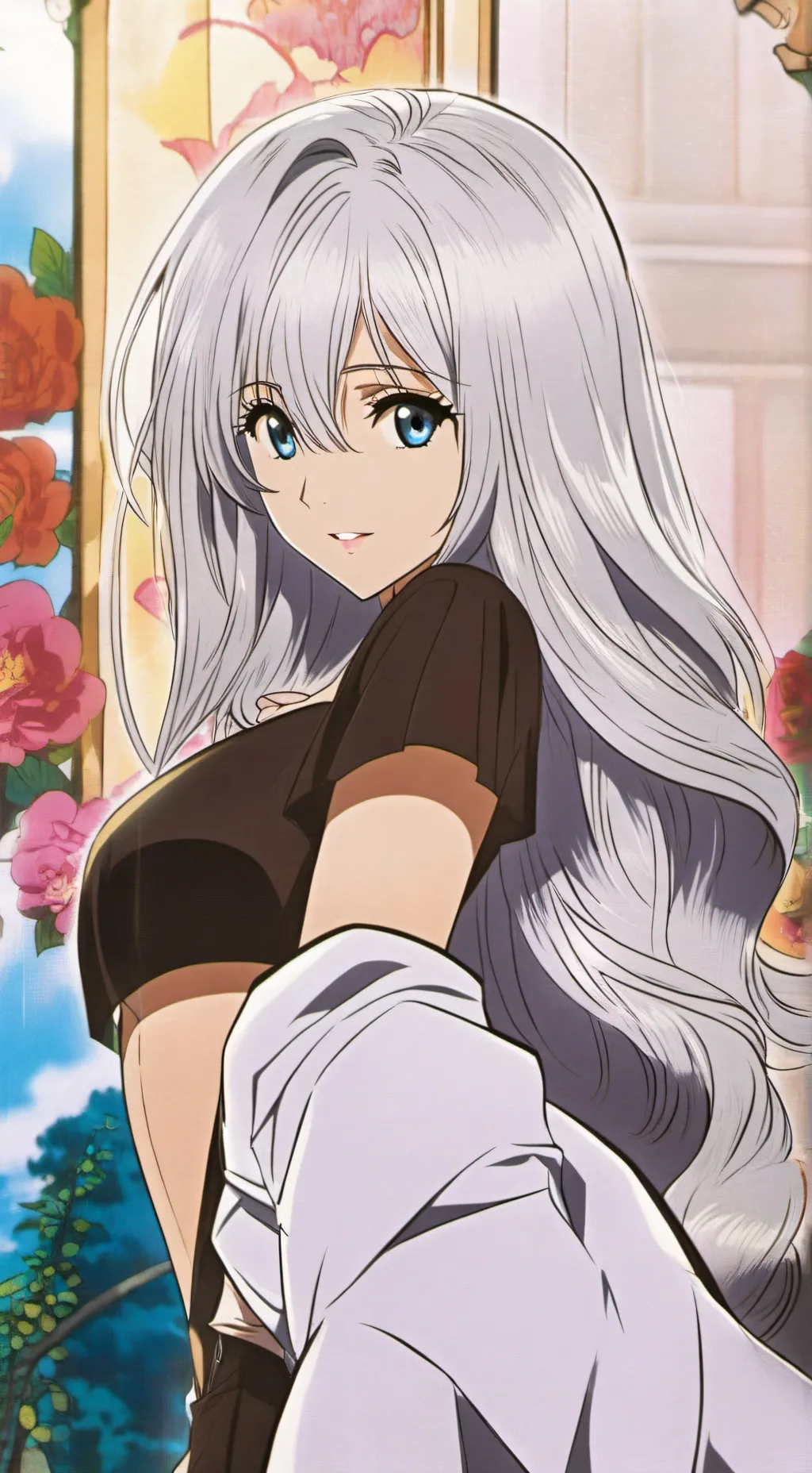 ai character: Gloria background