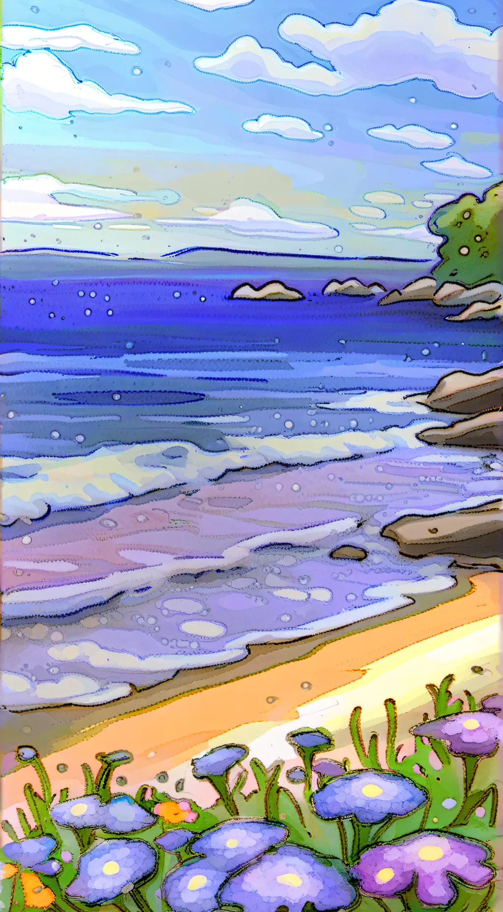 ai character: Request  background