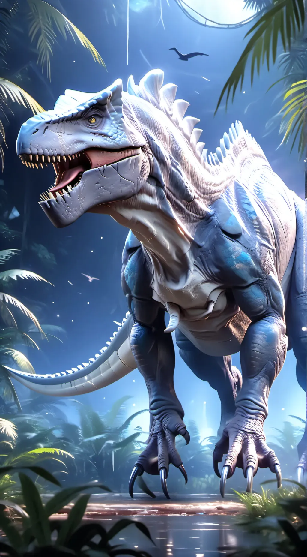 ai character: indominus rex by k background