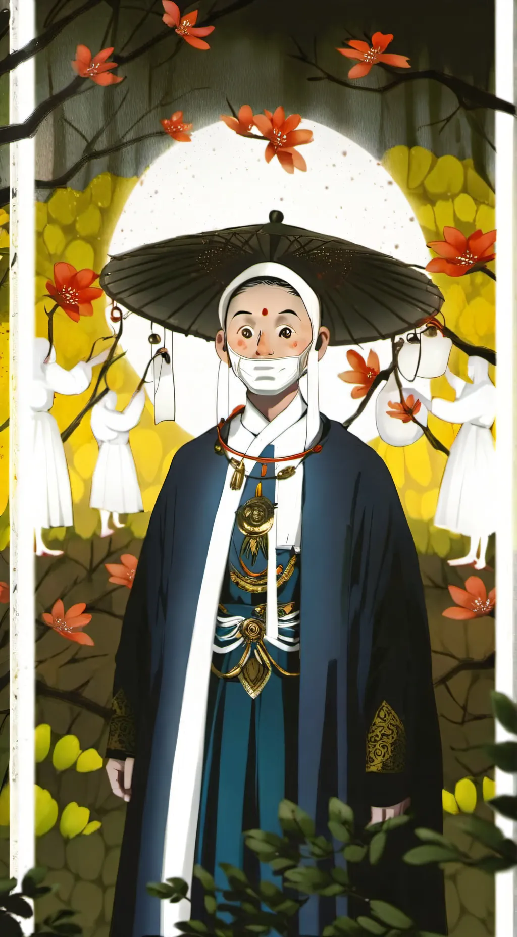 ai character: Вару ♠︎ background