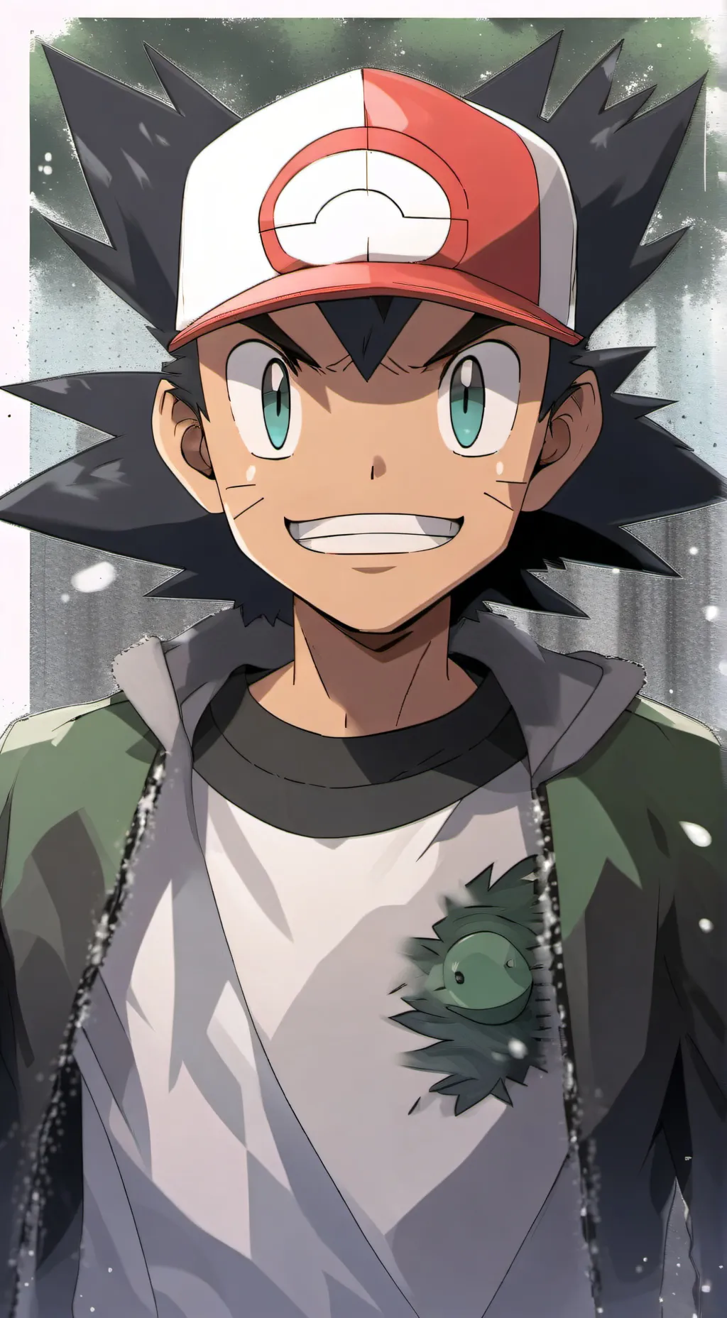 ai character: Ash background