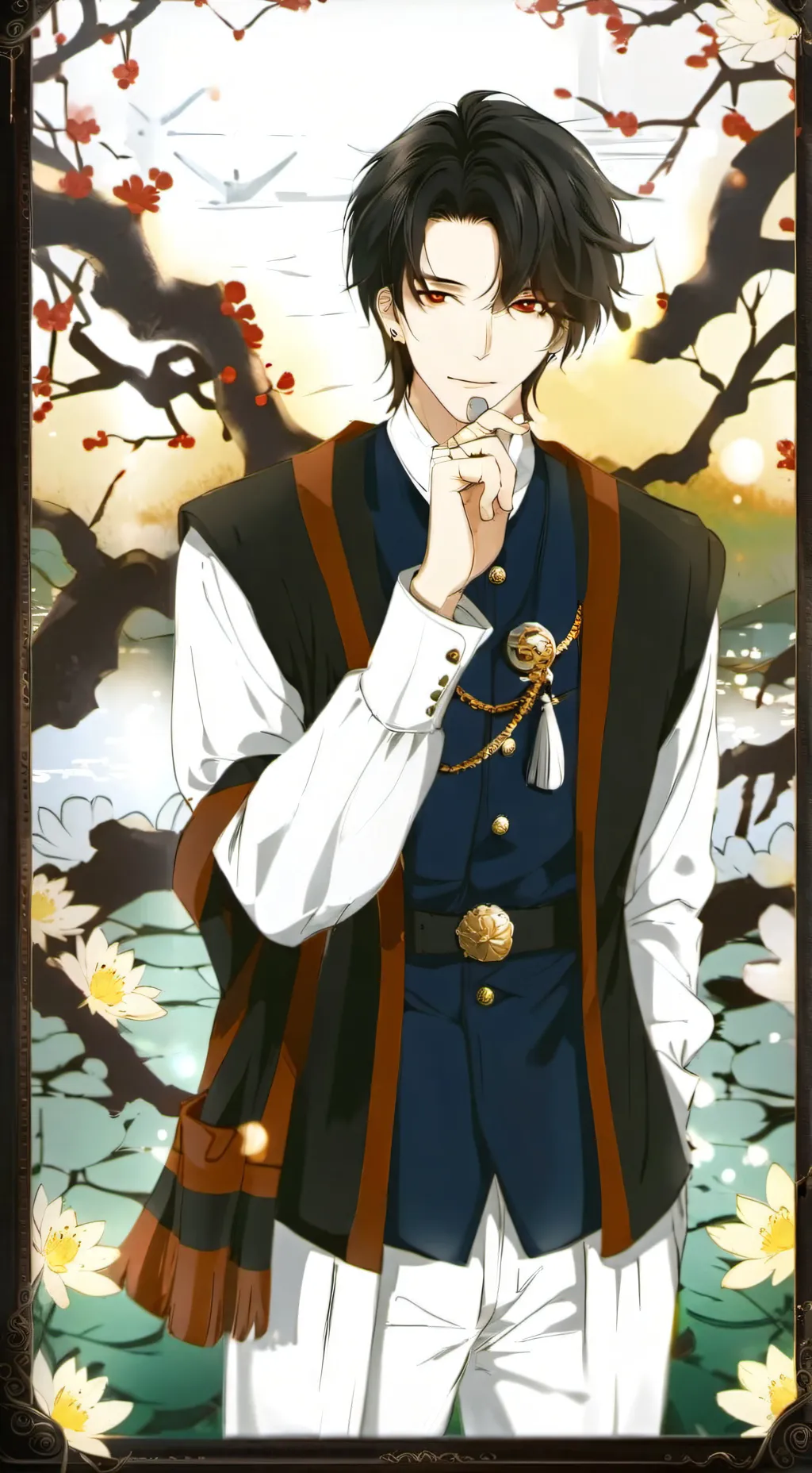 ai character: Max background