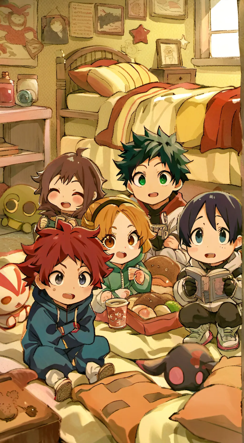 ai character: Mha background