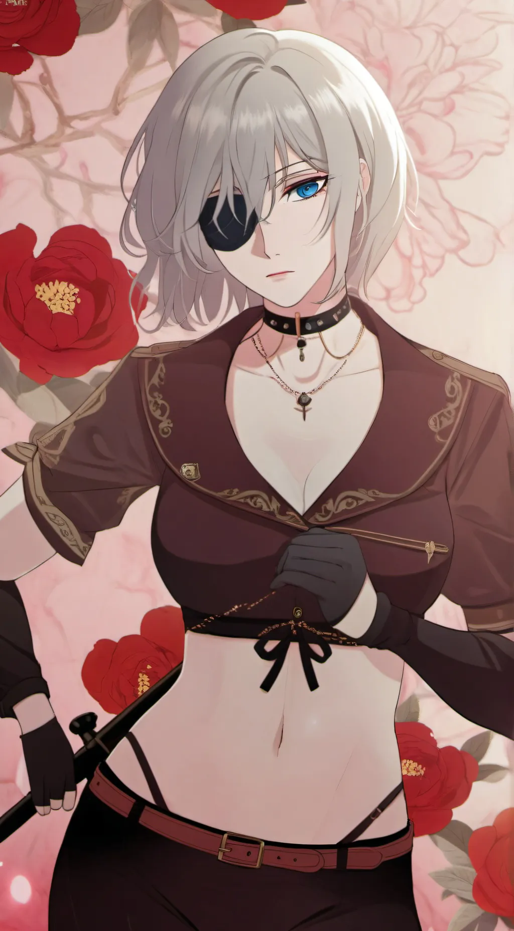 ai character: Rika Brandon  background