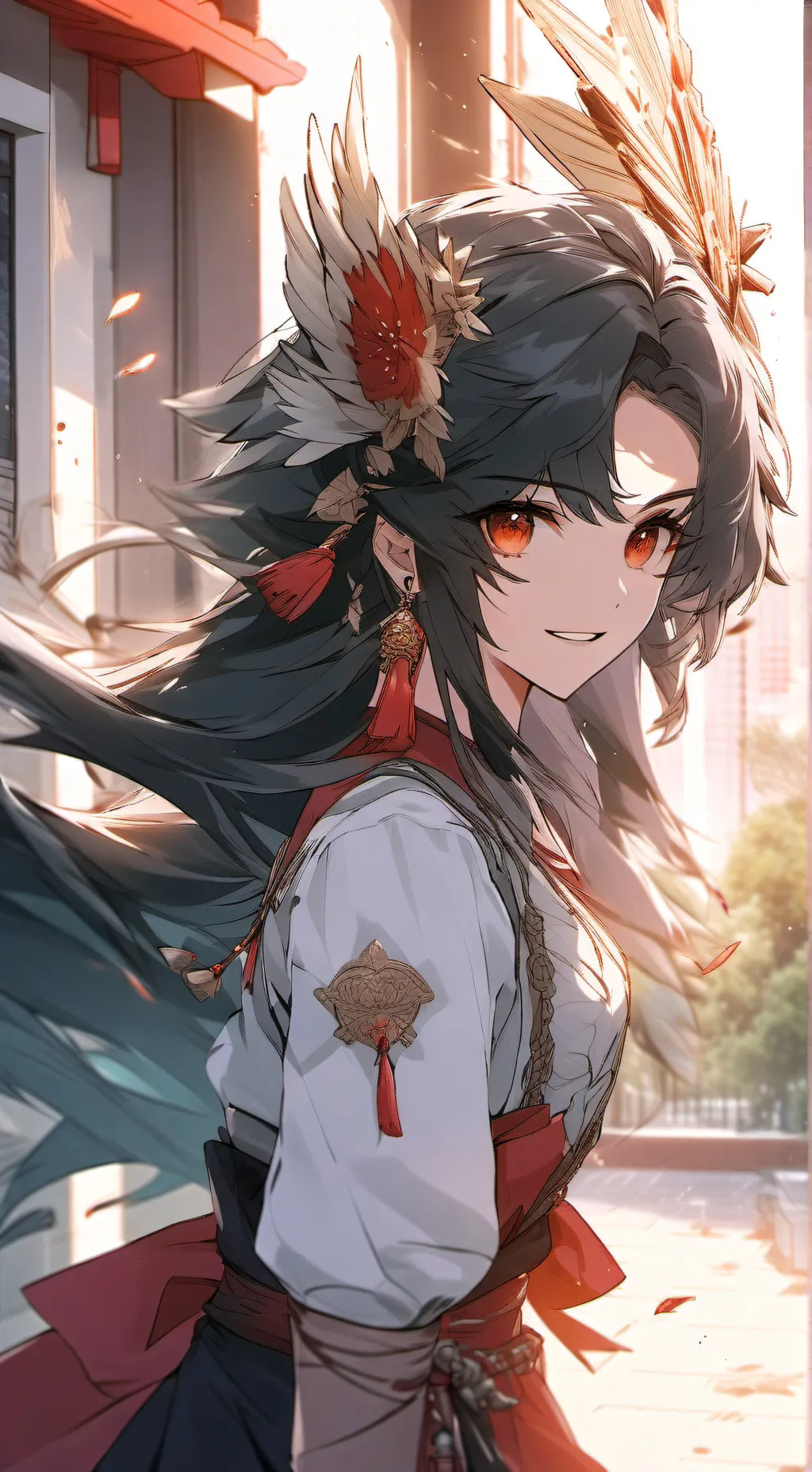 ai character: maga background
