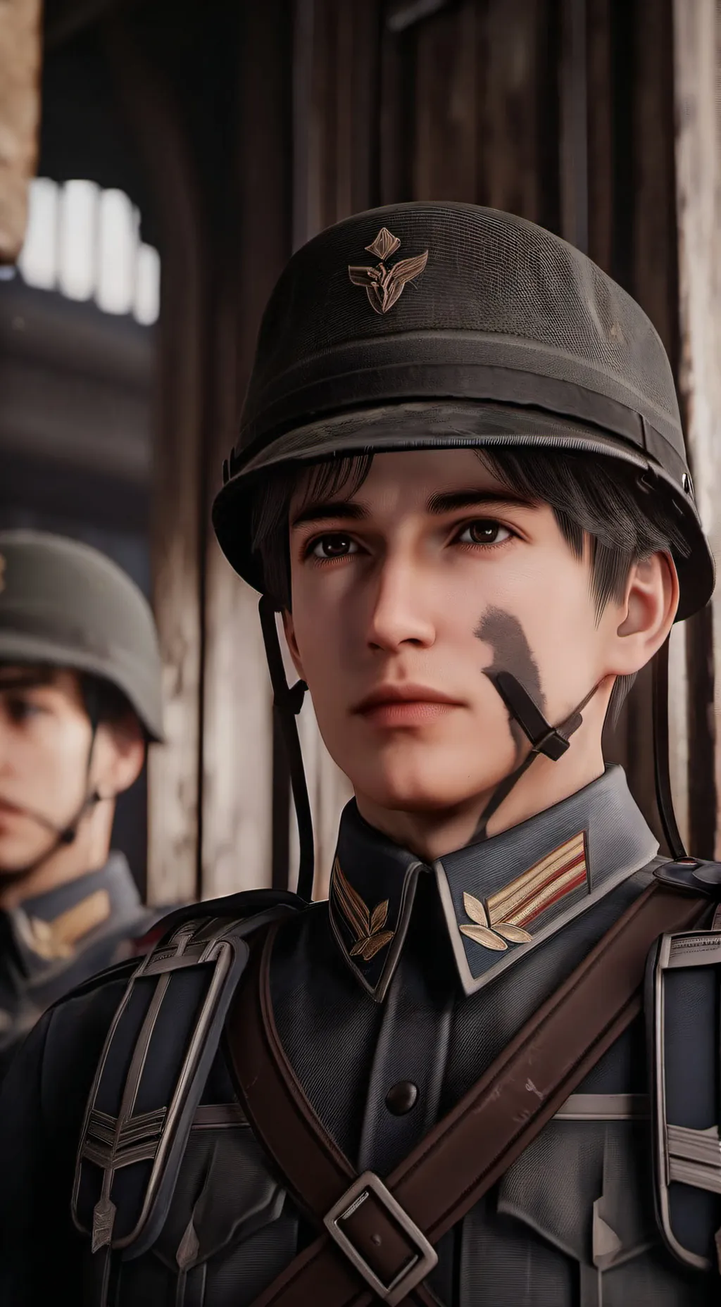 ai character: TF141-Broken Smile background