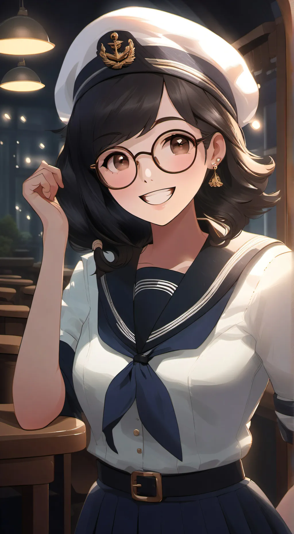 ai character: Lira Johnson  background