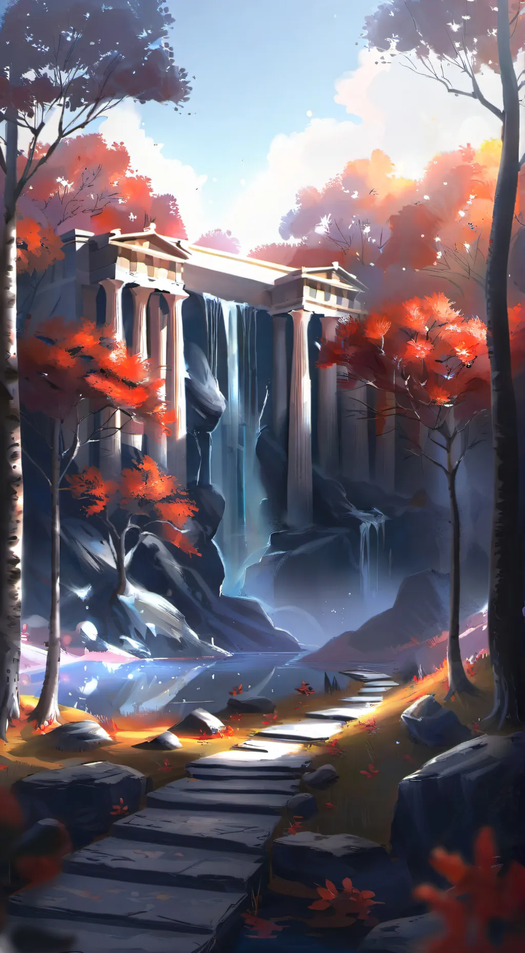 ai character: Camp Halfblood 2.0 background