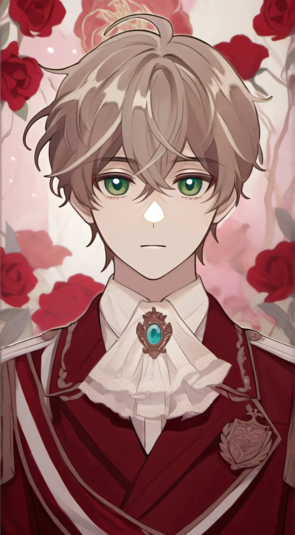 ai character: Passio Rosa background