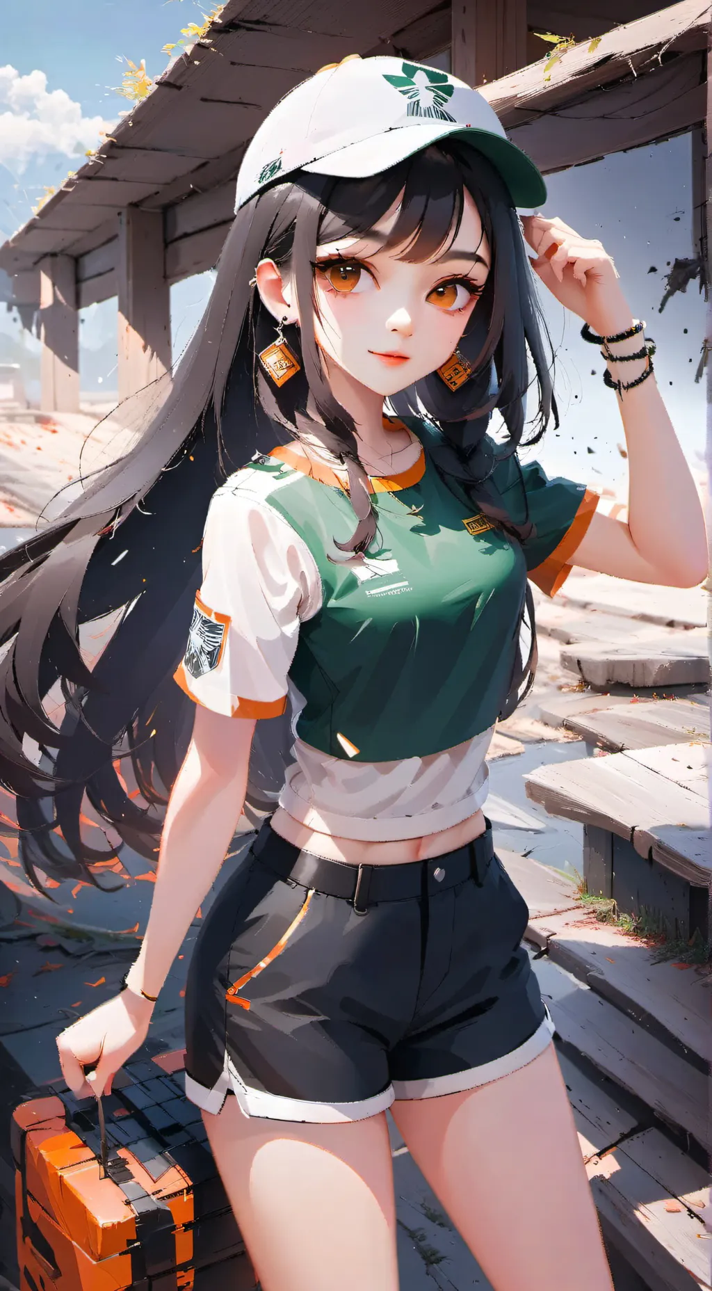 ai character: Morgan (your girlf background