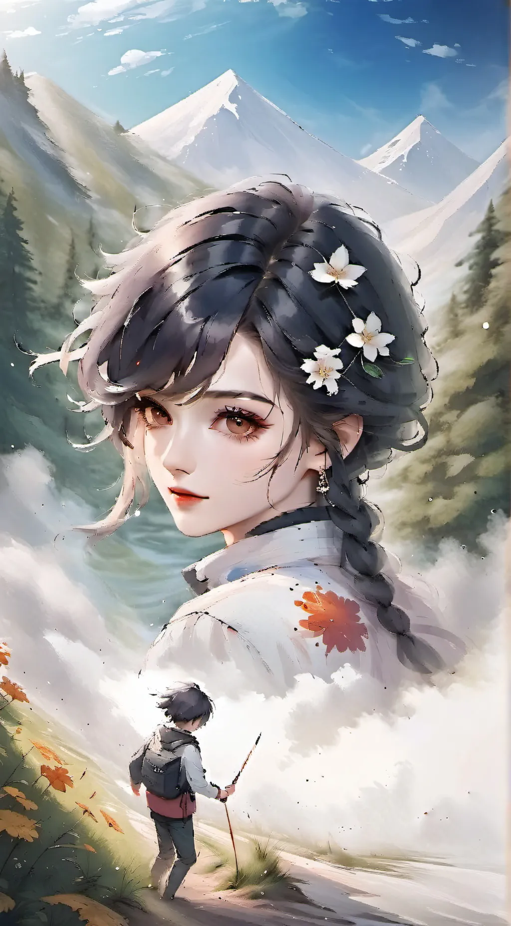 ai character: kny background