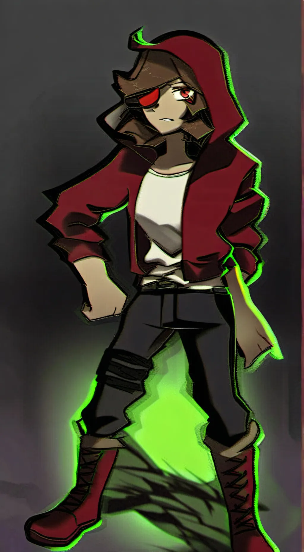 ai character: Scarlet Pearl background