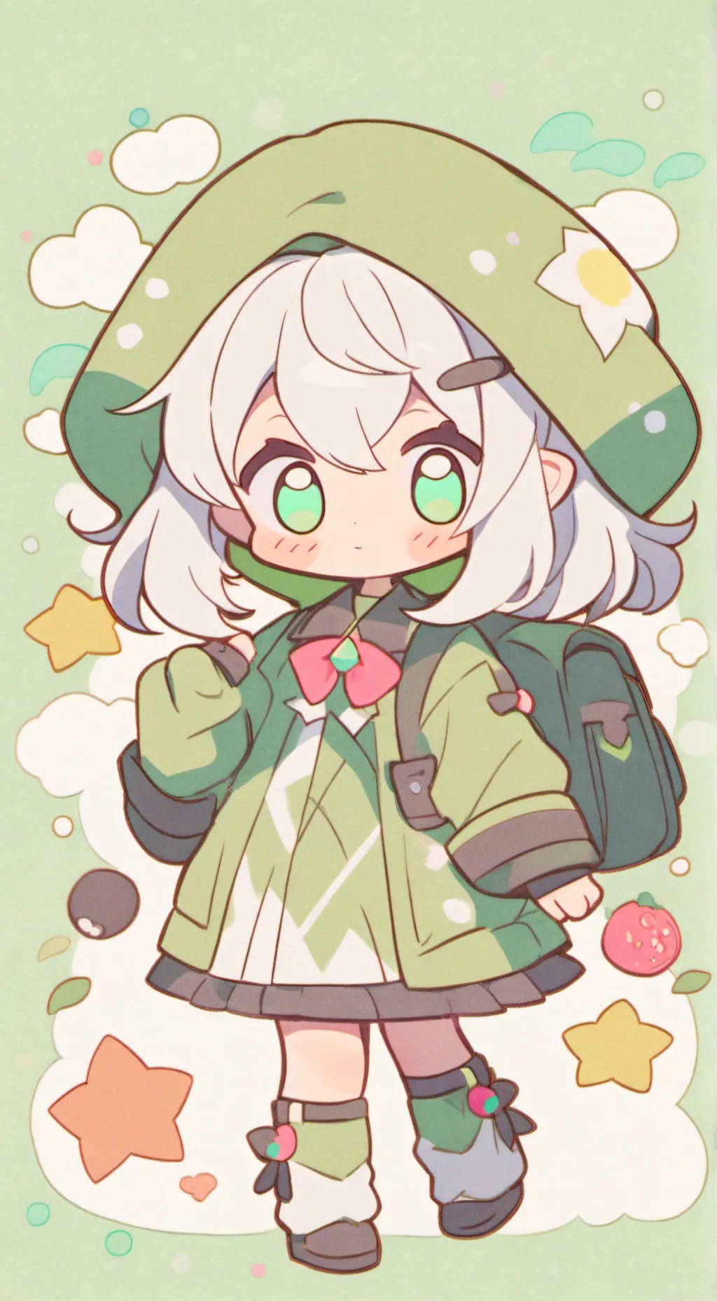 ai character: Mary  background