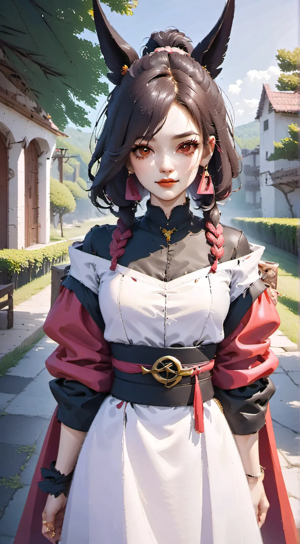 ai character: Lumi Moon  background