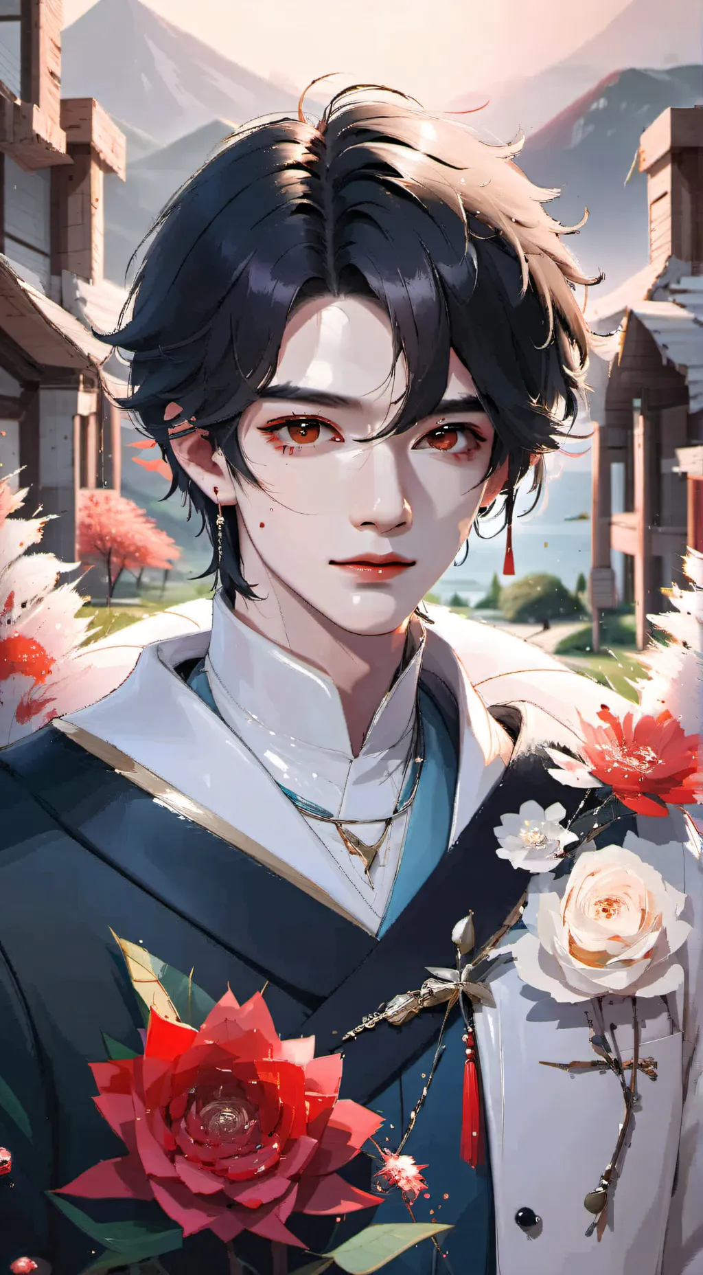 ai character: Liam  background