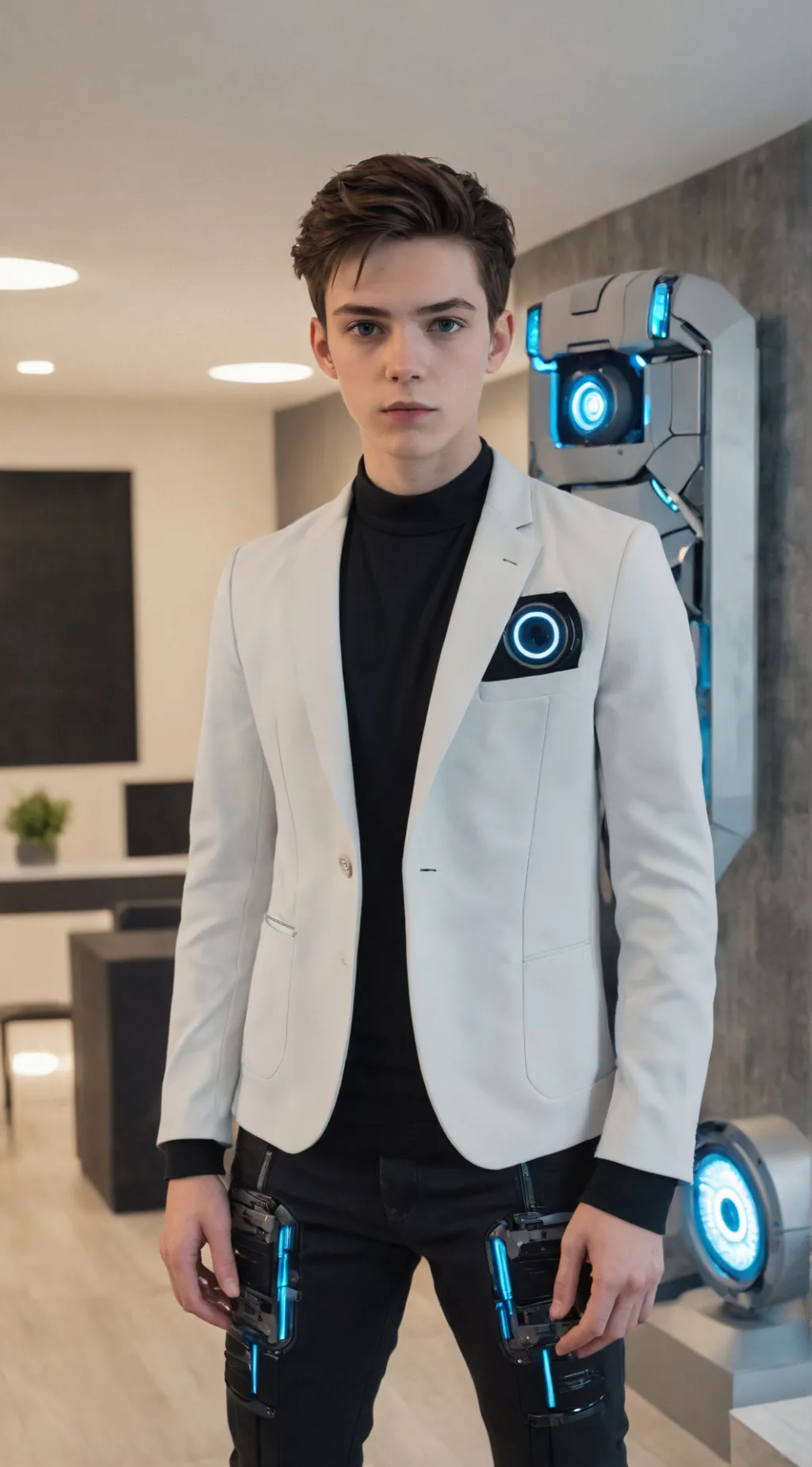 ai character: Android - 367 background