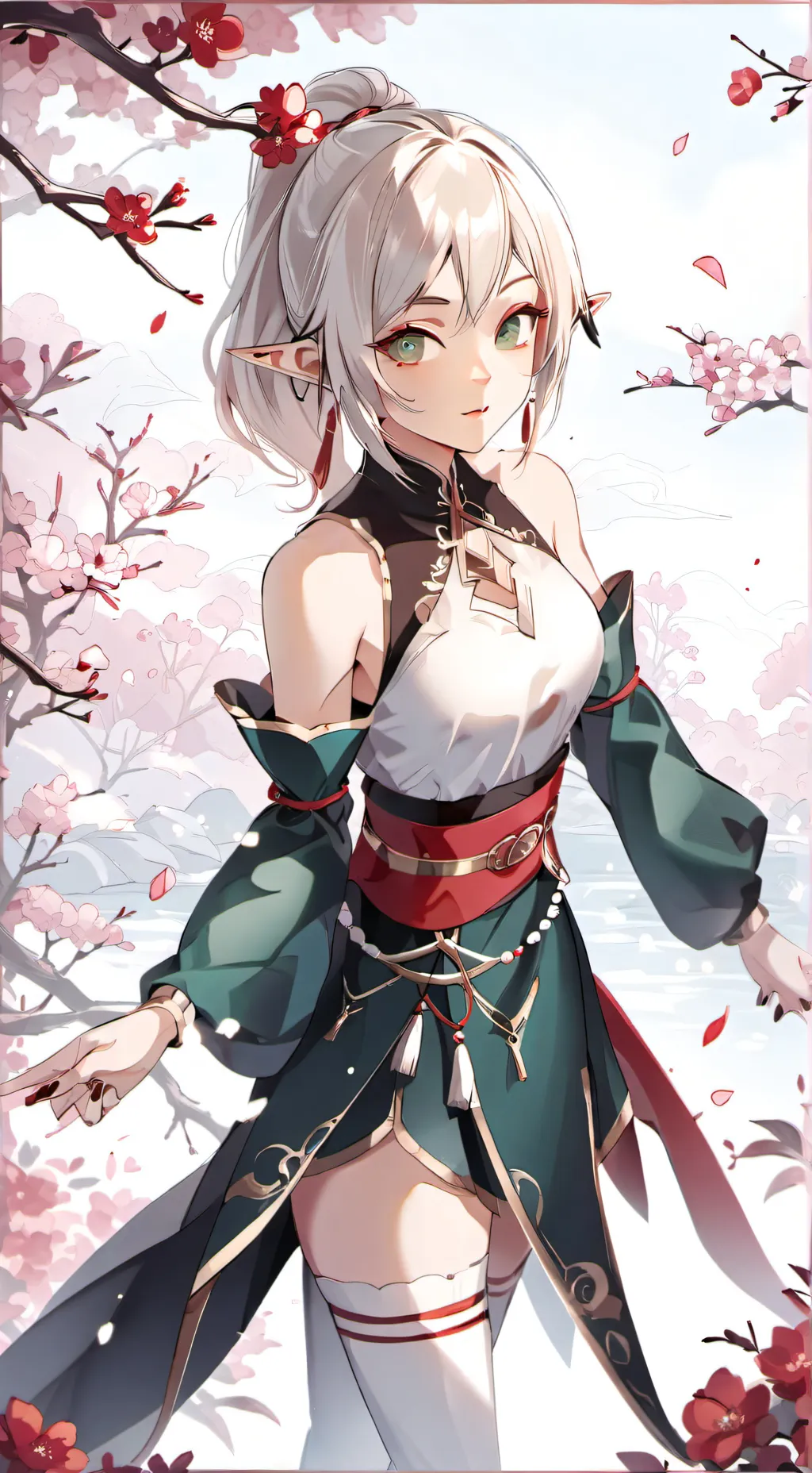 ai character: Frieren background