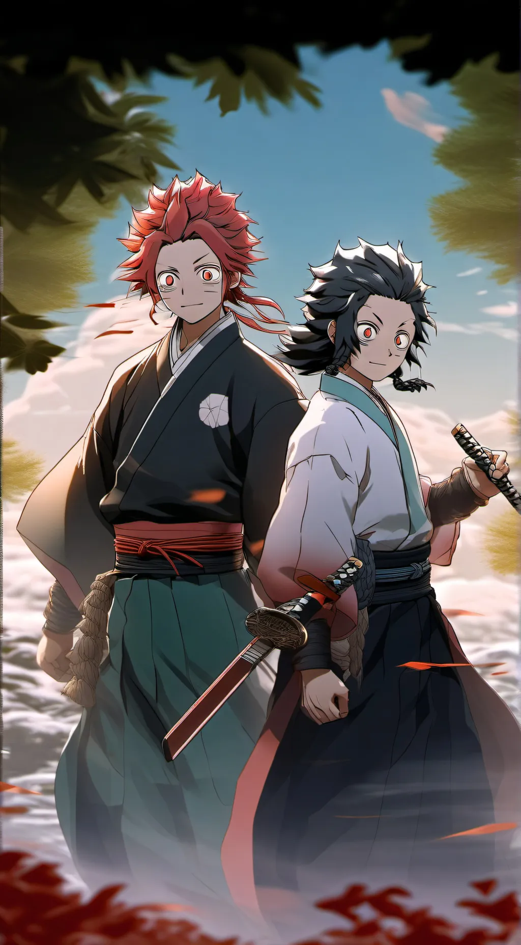 ai character: Tsugikuni brothers background