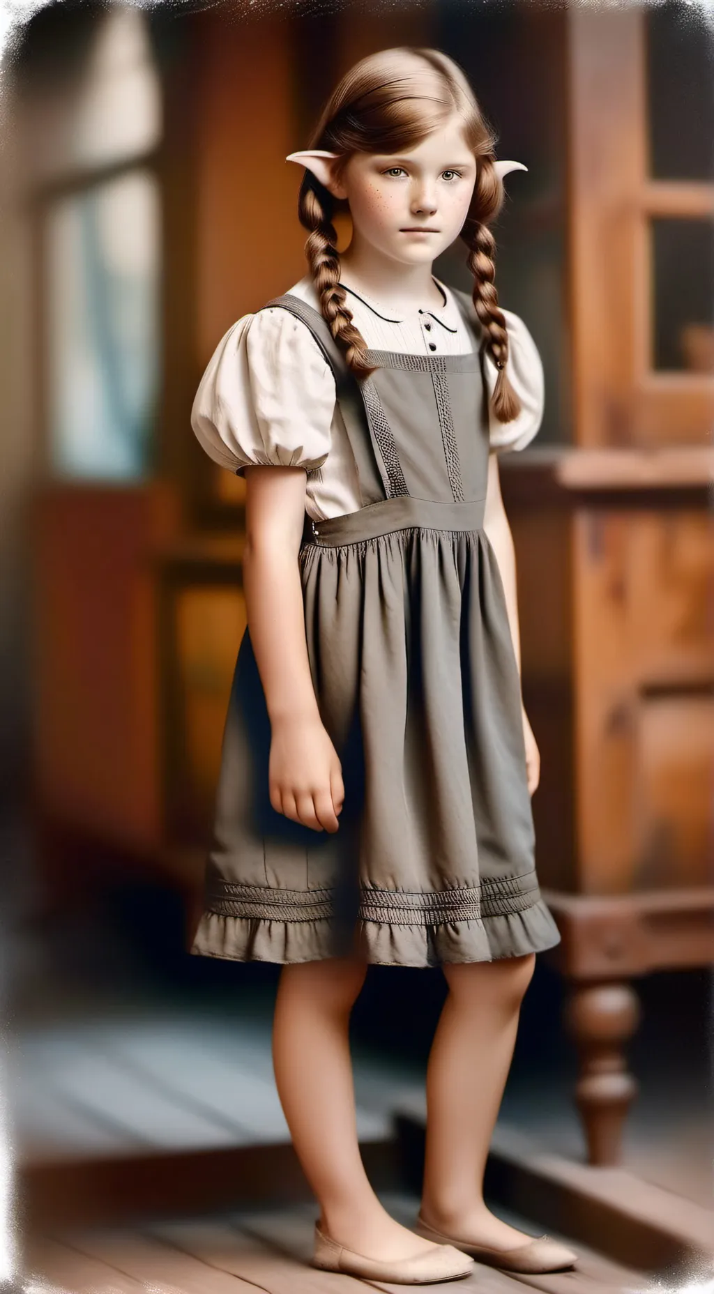 ai character: KayVoo  background