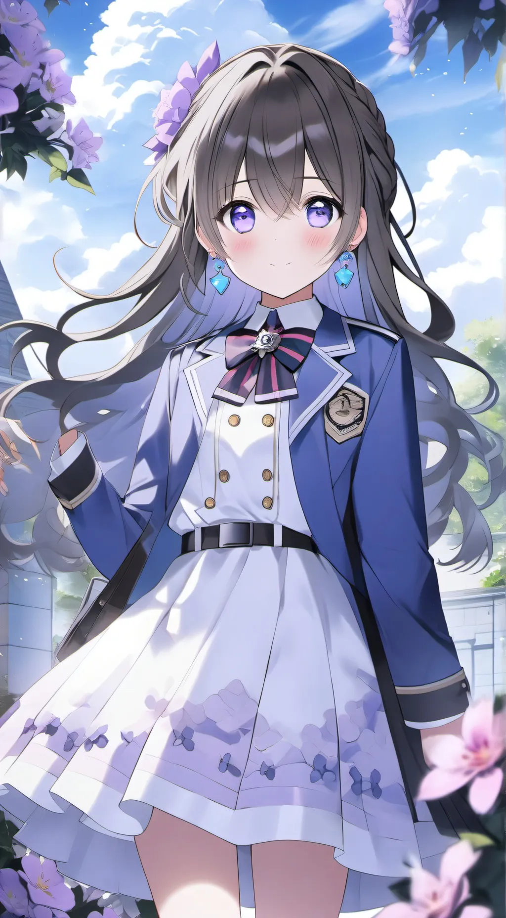 ai character: Airi Hanabira background