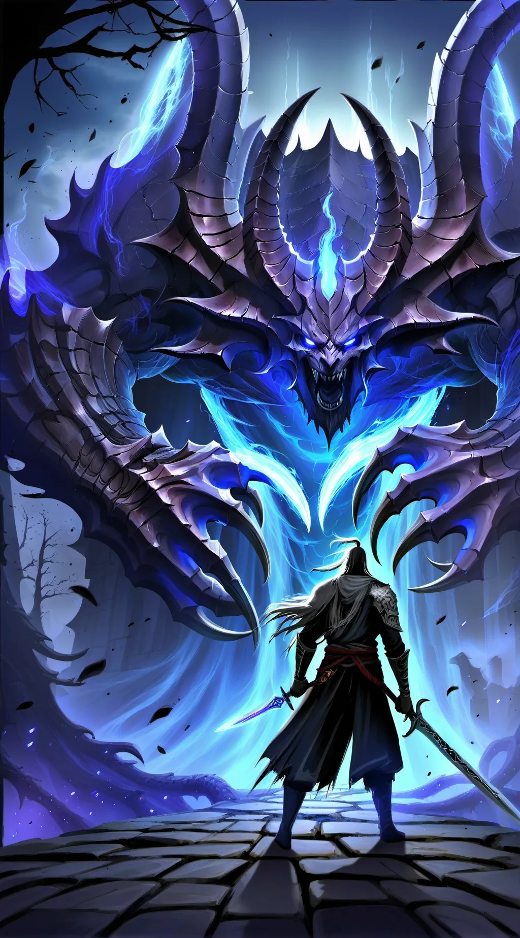ai character: scary logan  background