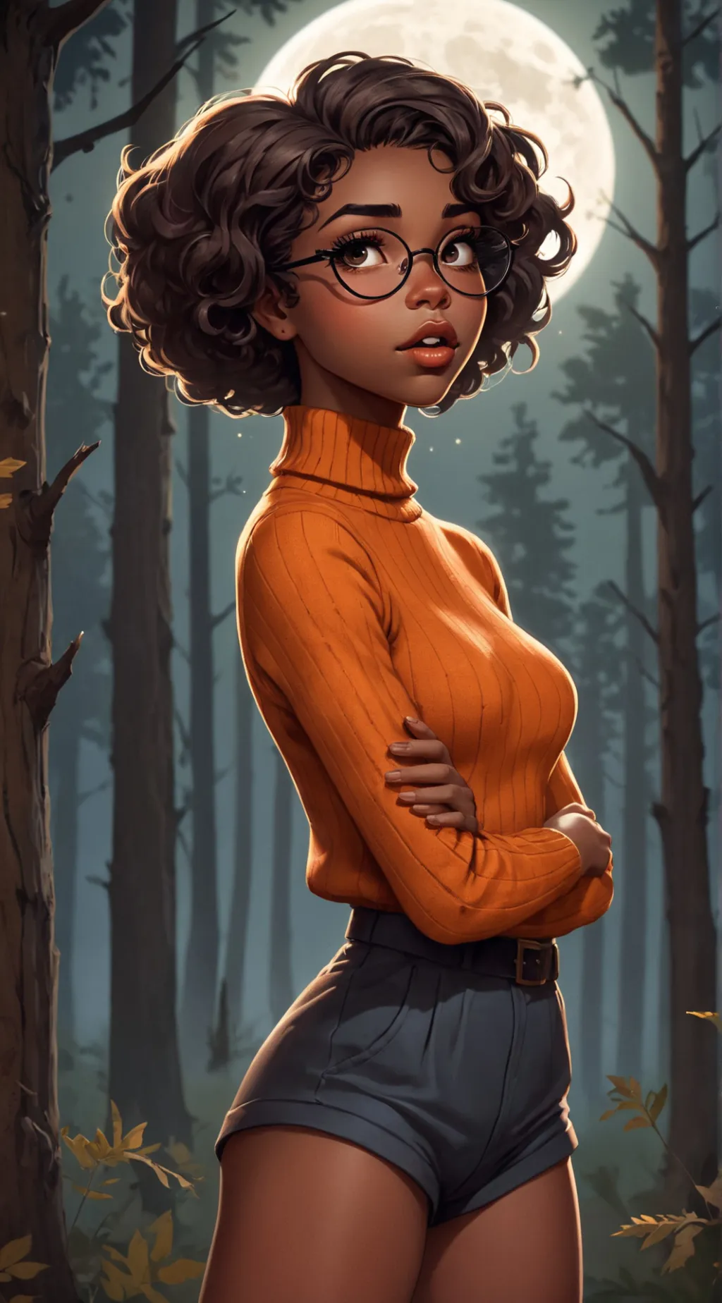 ai character: Detective Velma background