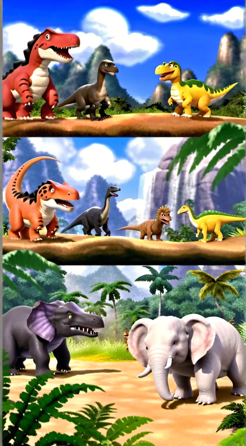 ai character: Prehistoric ages  background