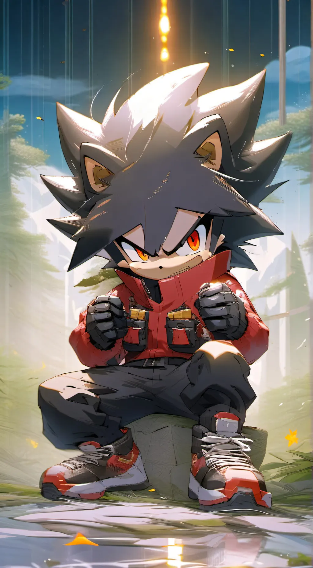 ai character: Checo background