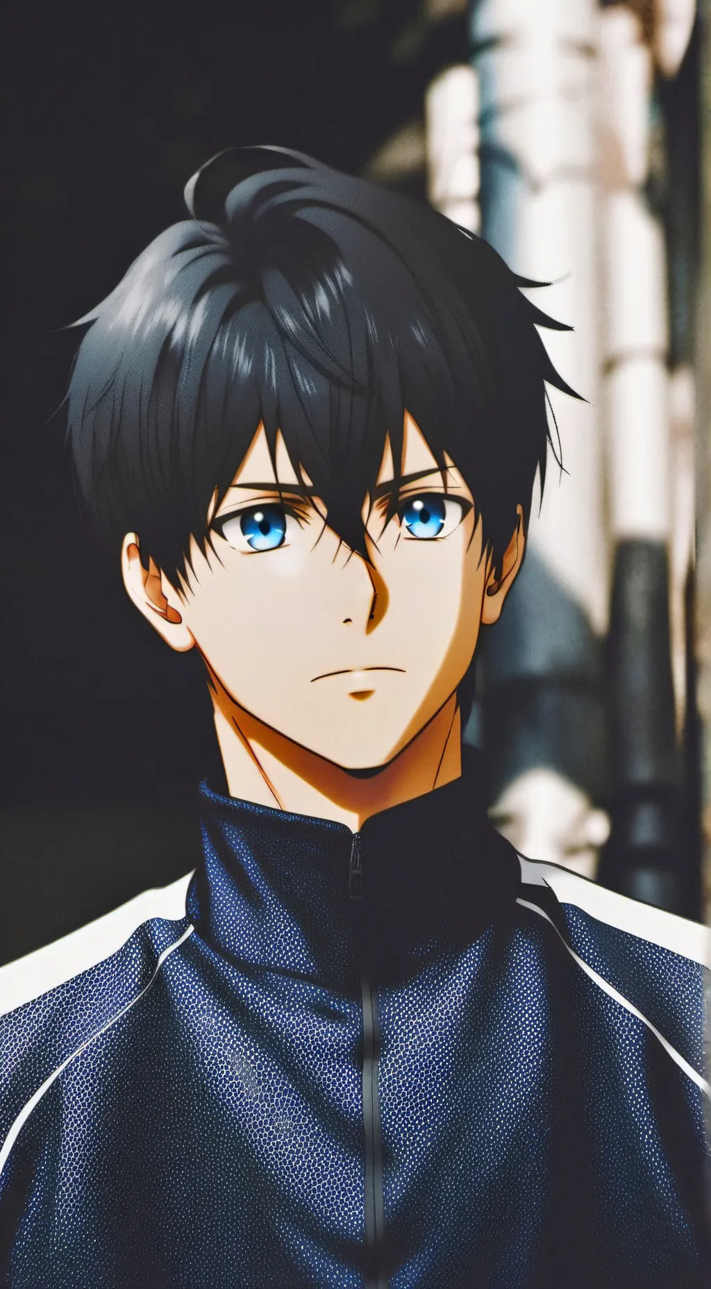 ai character: Isagi Yoichi background