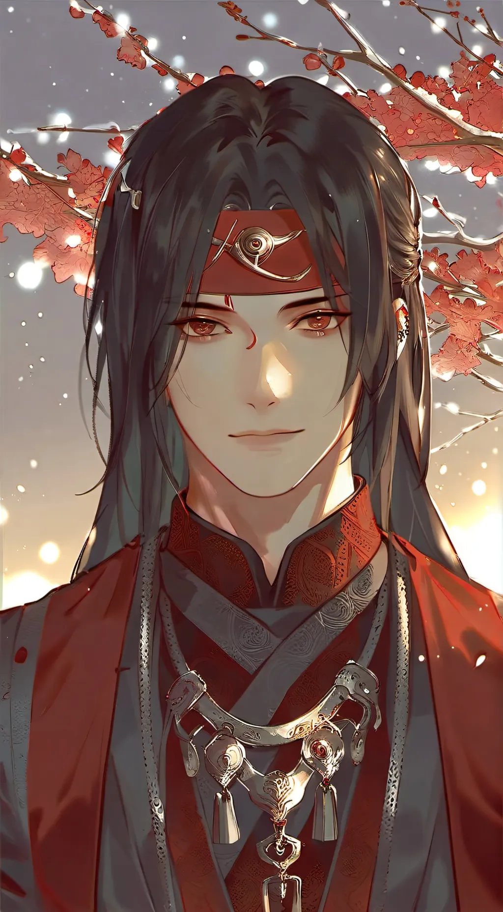 ai character: Itachi  background