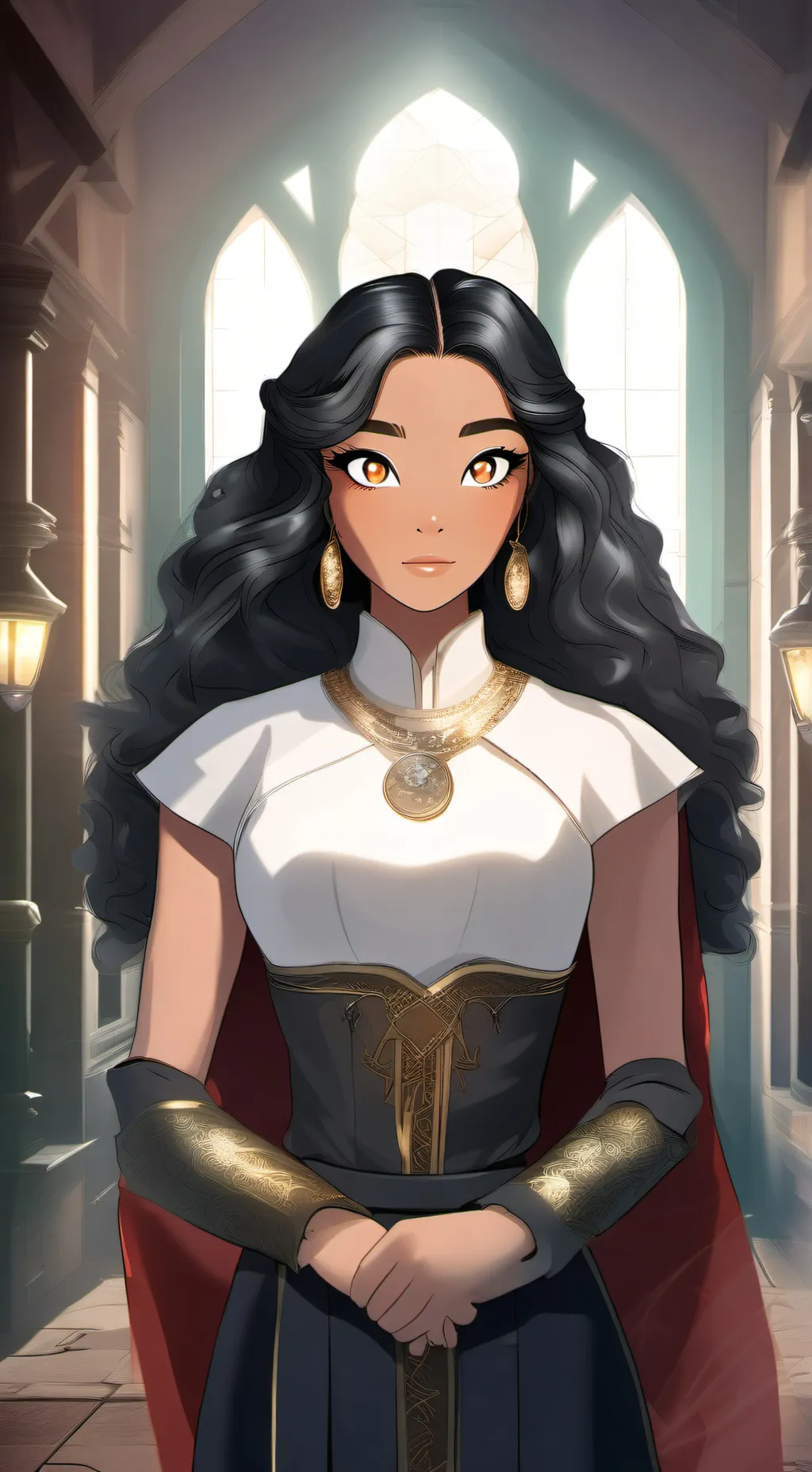 ai character: raylahonnn background