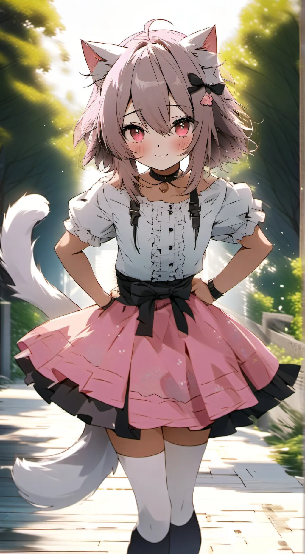 ai character: Aurora background