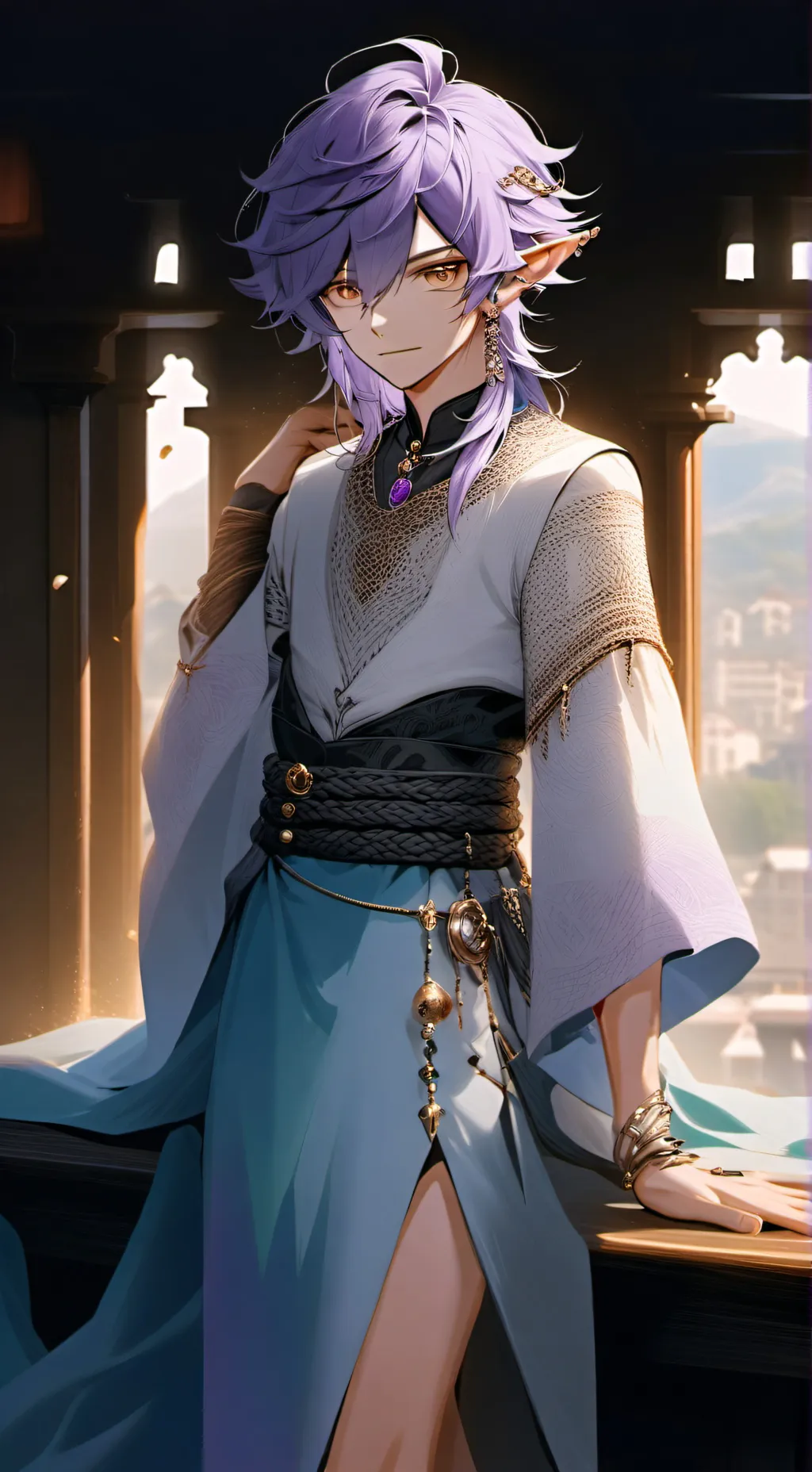 ai character: Caleb background