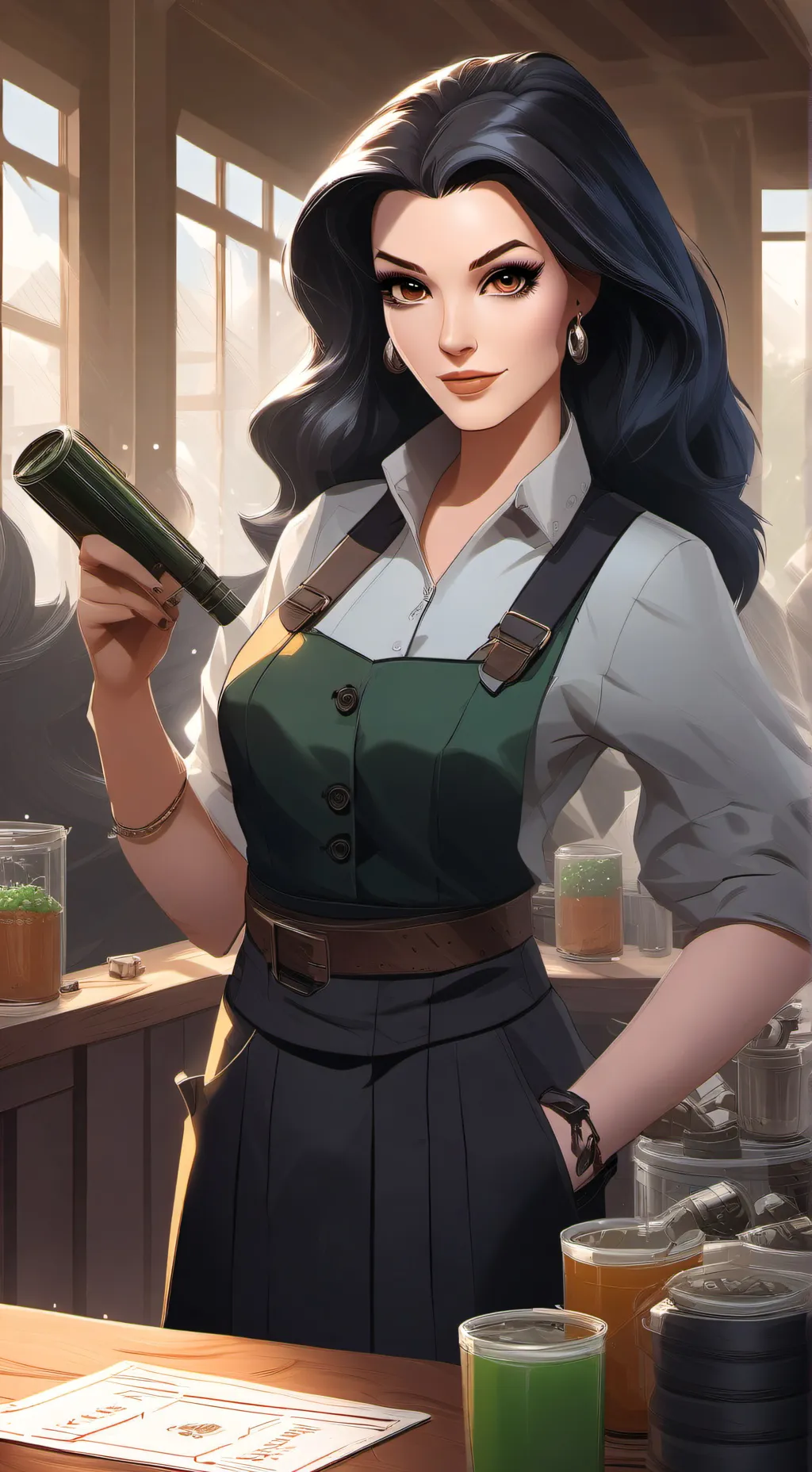 ai character: michellea background