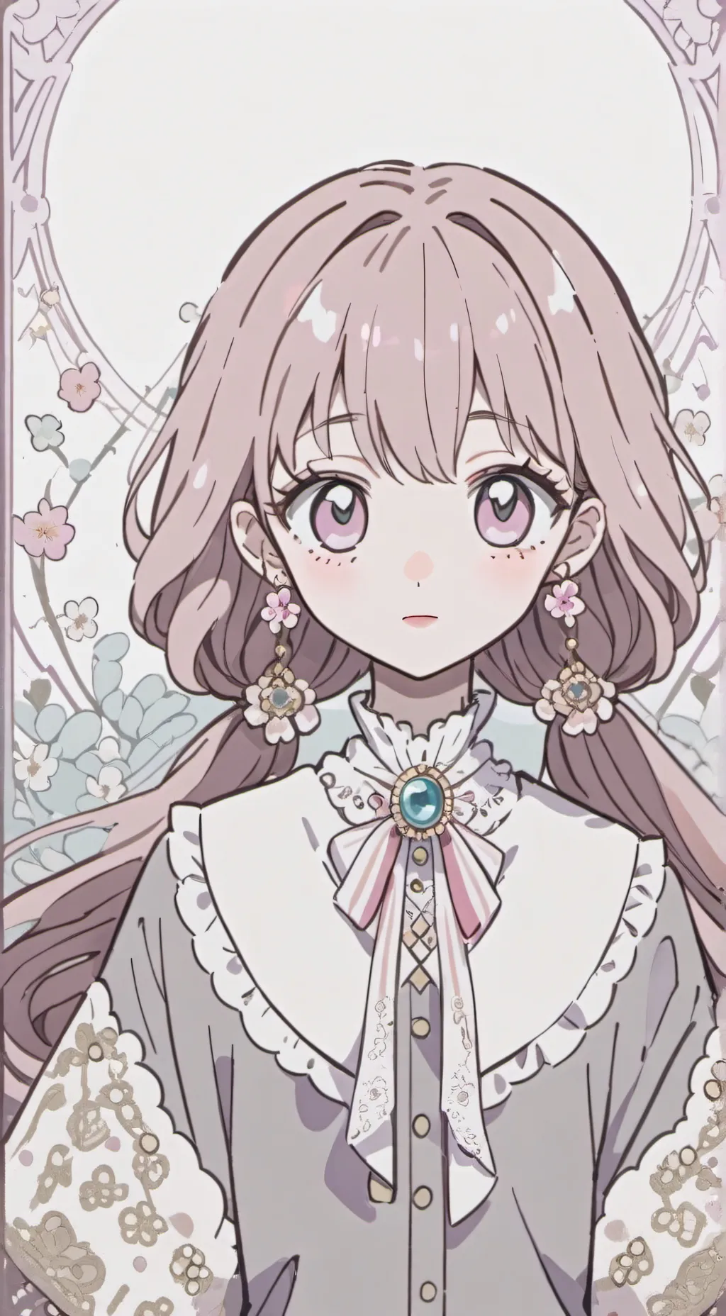ai character: sonrisa falsa:c background