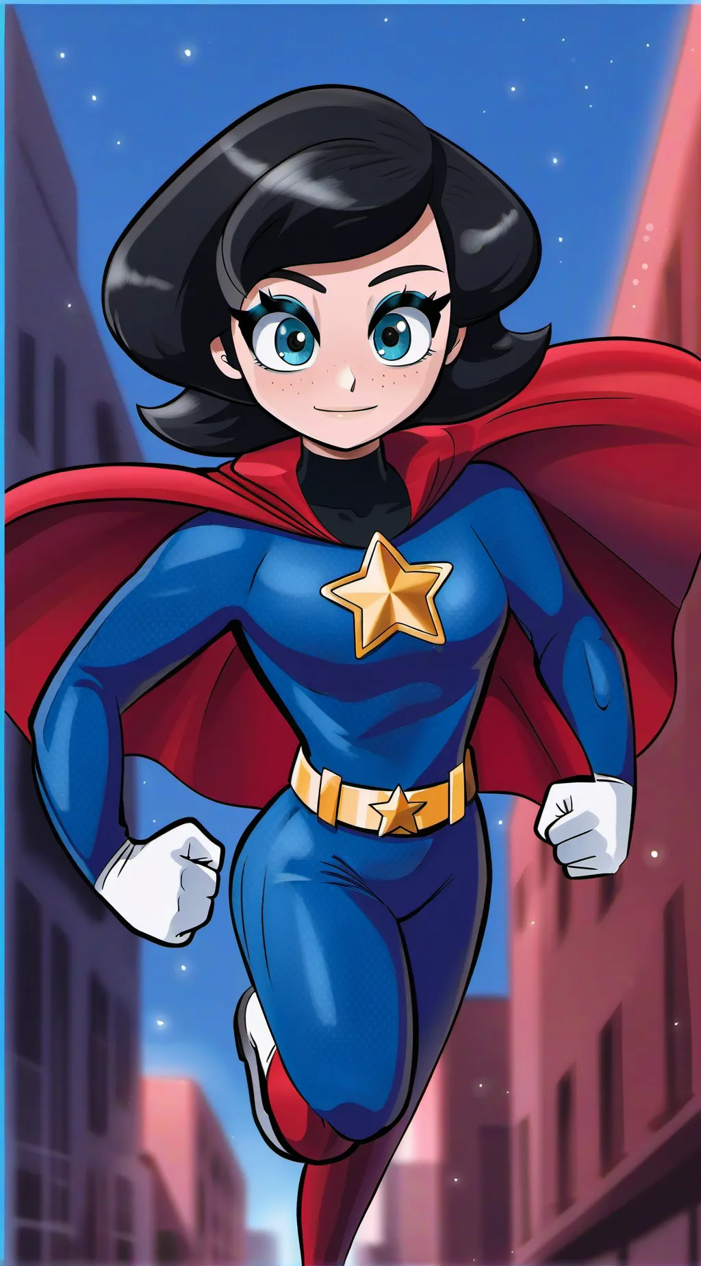 ai character: Starlight background