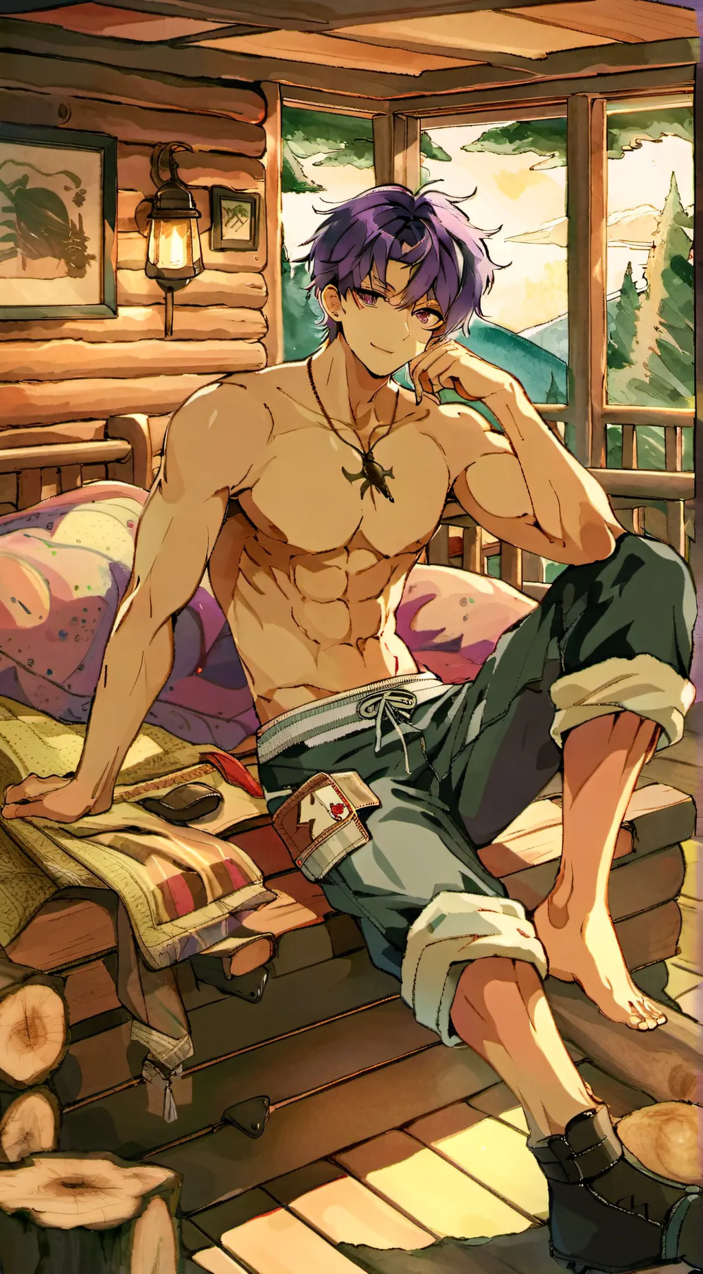 ai character: Nathan 23687439853 background