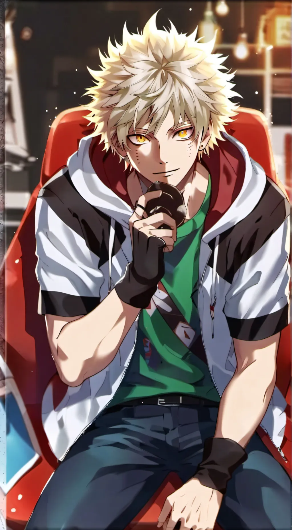 ai character: bakugo's wild bday background