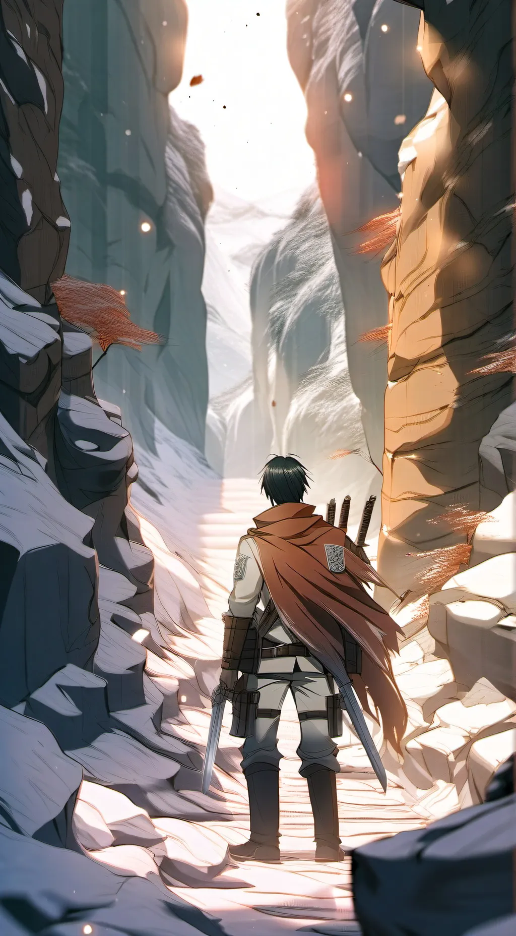 ai character: AOT x Underground background
