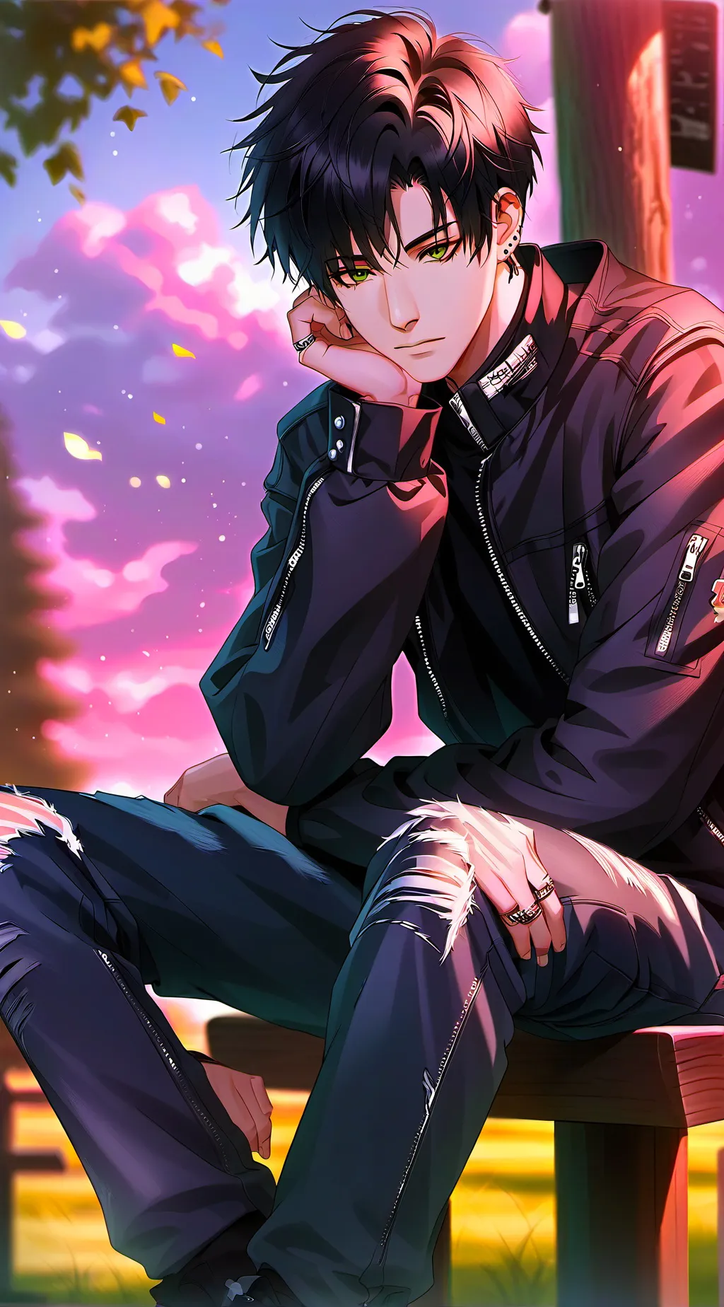 ai character: sebastian background